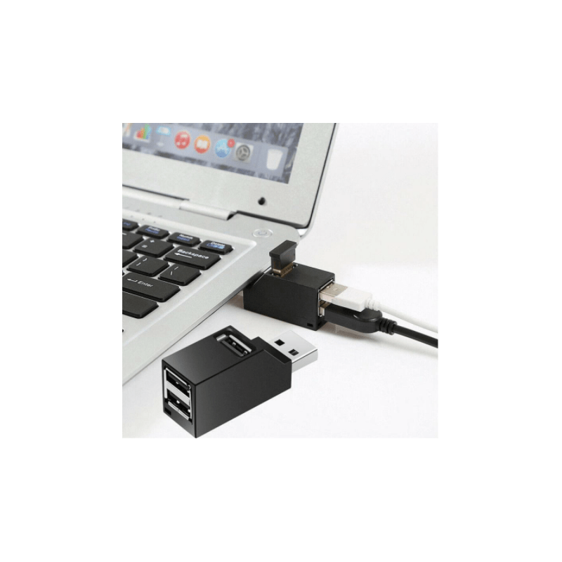 Mini tragbarer USB 3.0-Hub mit 3 USB-Anschlüssen