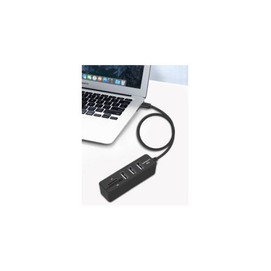 USB 3.0 HUB und Micro-SD- und SD-(HC)-Kartenleser