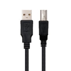 Nanocable Usb-A 2.0 Stecker zu Usb-B Stecker Drucker Kabel 1.80m