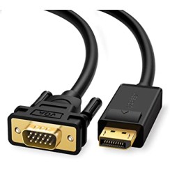 Nanocable Displayport zu VGA Konverter 2M/M Schwarz