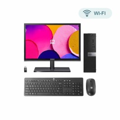 Pack Dell i5 + Monitor 24" + Tastatur und Maus HP WiFi