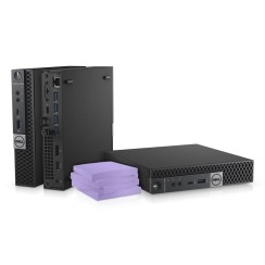 Mini Desktop Pack HP mit 24" Monitor, Tastatur und Maus