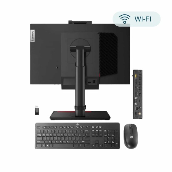 Pack Lenovo AIO Tiny i5 21,5" + Tastatur und Maus HP