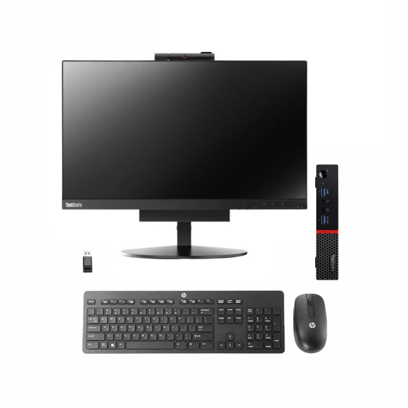 Pack Lenovo AIO Tiny i7 + Monitor 21,5" + Tastatur HP