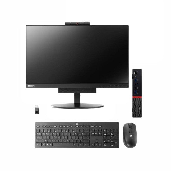 Pack Lenovo AIO Tiny i7 + Monitor 21,5" + Tastatur HP