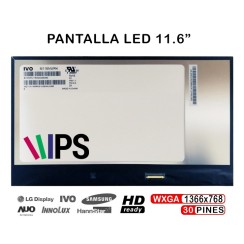 11.6" LED LAPTOP DISPLAY M116NWR4 R1 1366X768 30 PINS IPS