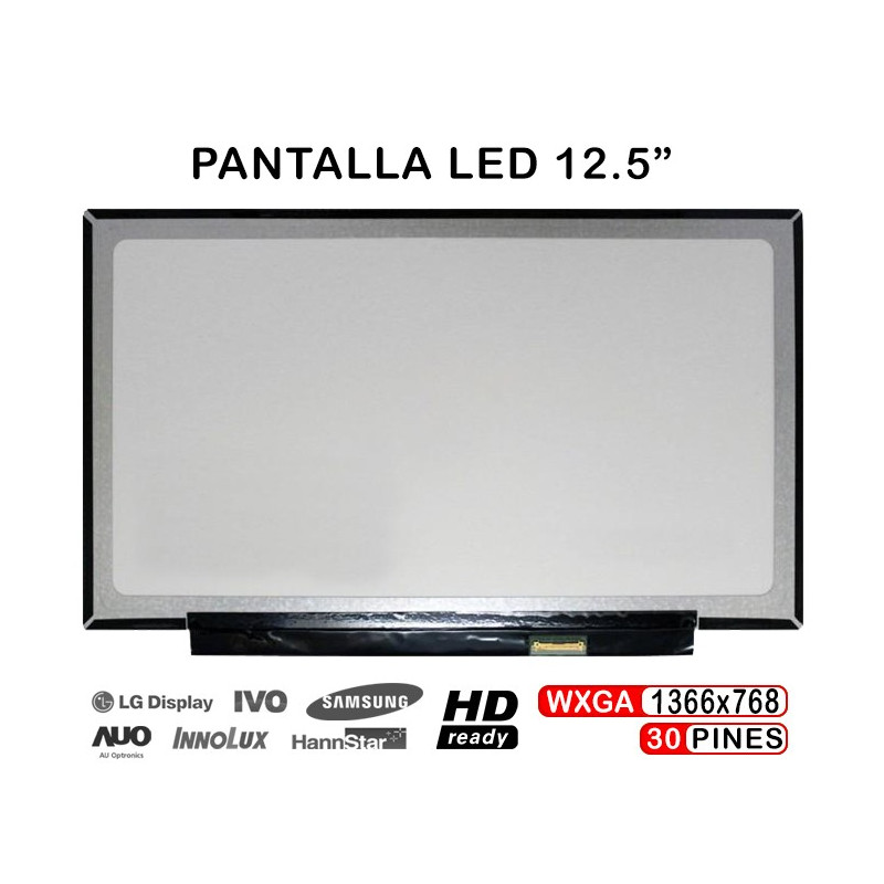 12.5" LED DISPLAY FÜR LENOVO THINKPAD X240 X240S LAPTOP 0C00318 HB125WX1-200