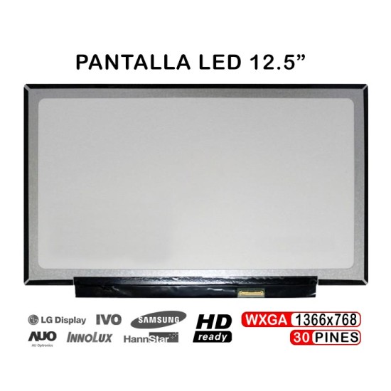 12.5" LED DISPLAY FÜR LENOVO THINKPAD X240 X240S LAPTOP 0C00318 HB125WX1-200