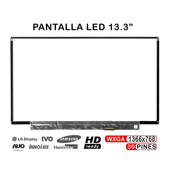 13.3" LED DISPLAY FÜR TOSHIBA PORTEGE Z30 LAPTOP G33C0007V110