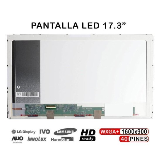 17.3" LAPTOP LED DISPLAY N173FGE-L11 40 PINS