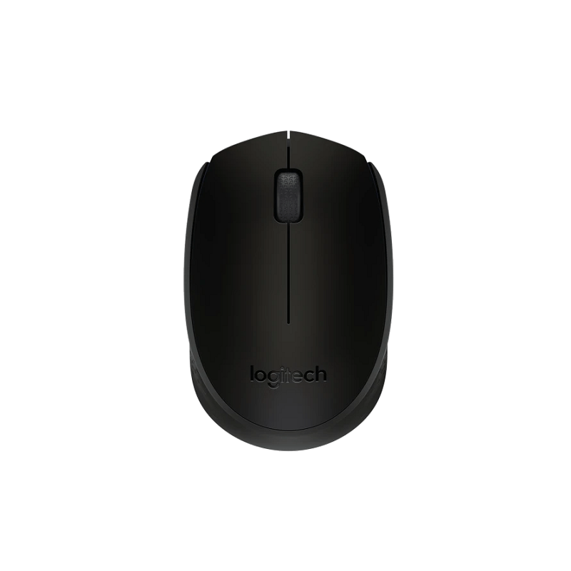 Logitech M171 Wireless Wireless Mouse Schwarz, Brandneu