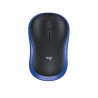 Logitech M185 Wireless Wireless Mouse Blau, Brandneu