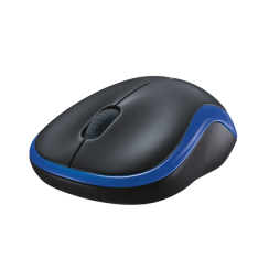 Logitech M185 Wireless Wireless Mouse Blau, Brandneu