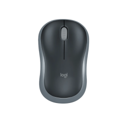 Logitech M185 Wireless Wireless Mouse Schwarz Grau, Neu