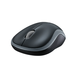Logitech M185 Wireless Wireless Mouse Schwarz Grau, Neu