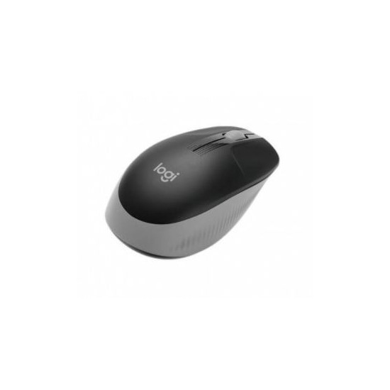 Maus Logitech M190 Wireless Wireless Schwarz Grau
