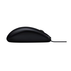 Logitech M90 Maus Schwarz USB Optisch
