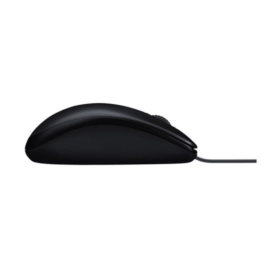 Logitech M90 Maus Schwarz USB Optisch