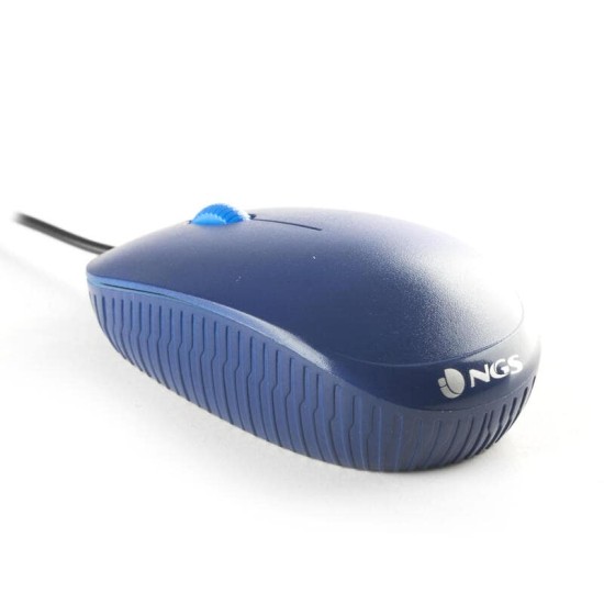 NGS Flame Blue 1000 DPI Optische Maus, Brandneu