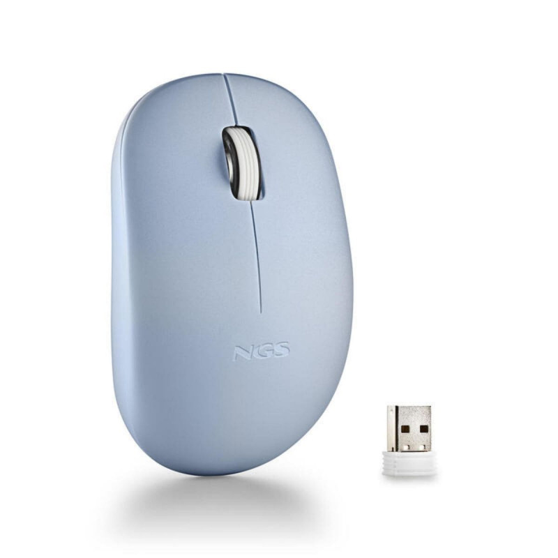 NGS FOG Pro Wireless Kabellose Optische Maus 1000 DPI, Blau, Neu
