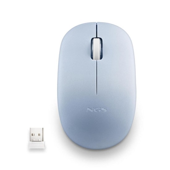 NGS FOG Pro Wireless Kabellose Optische Maus 1000 DPI, Blau, Neu
