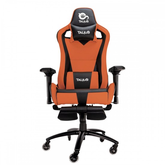 Gaming Chair Talius Caiman V2 Schwarz/Orange 4D Fußstütze
