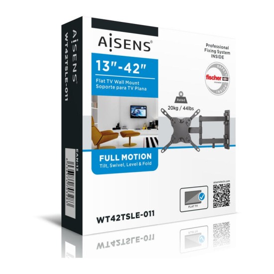 Aisens WT42TSLE-011 13"-42" schwenkbare Wandhalterung