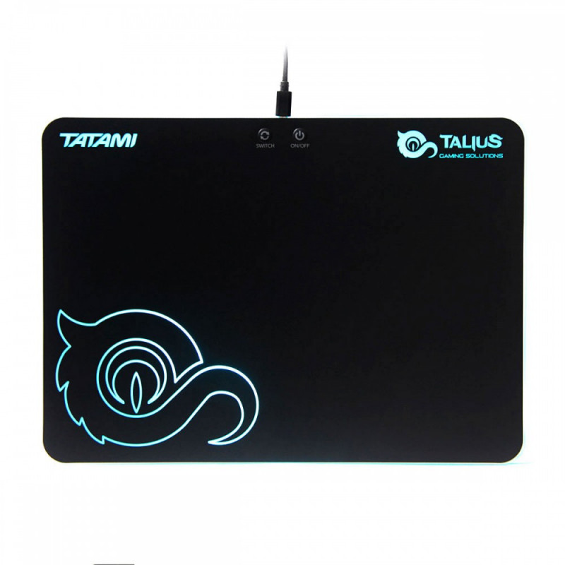Talius Tatami Gaming-Mauspad hintergrundbeleuchtet RGB