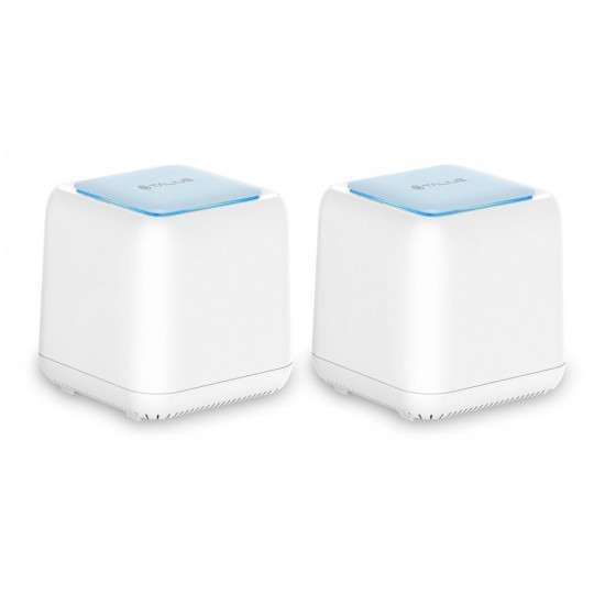 Talius Mesh-Netzwerk [Pack 2 dispositivos] Wi-Fi-System AC1200 GigaLAN