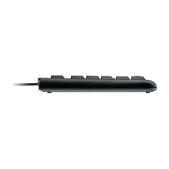 Logitech MK120 Kabelgebundene Tastatur + Maus, Schwarz, Neu