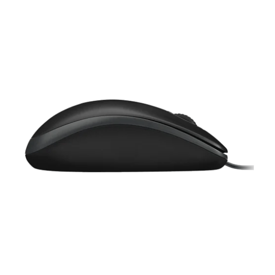 Logitech MK120 Kabelgebundene Tastatur + Maus, Schwarz, Neu