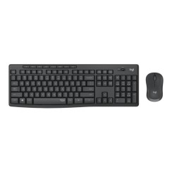 Logitech MK295 Silent Touch Keyboard + Maus, Schwarz, Neu