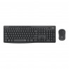 Logitech MK295 Silent Touch Keyboard + Maus, Schwarz, Neu