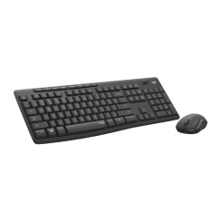 Logitech MK295 Silent Touch Keyboard + Maus, Schwarz, Neu