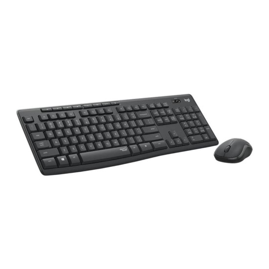 Logitech MK295 Silent Touch Keyboard + Maus, Schwarz, Neu