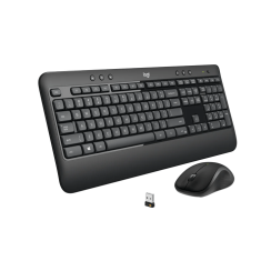 Logitech MK540 Wireless Keyboard + Maus, Schwarz, Neu