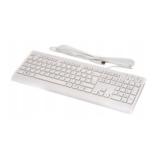 Tastatur Medion KB313U USB-Tastatur QWERTY, Weiß