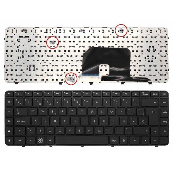 TASTATUR FÜR HP PAVILION DV6-3000 DV6-3100 DV6-3200 DV6-3200 SERIE