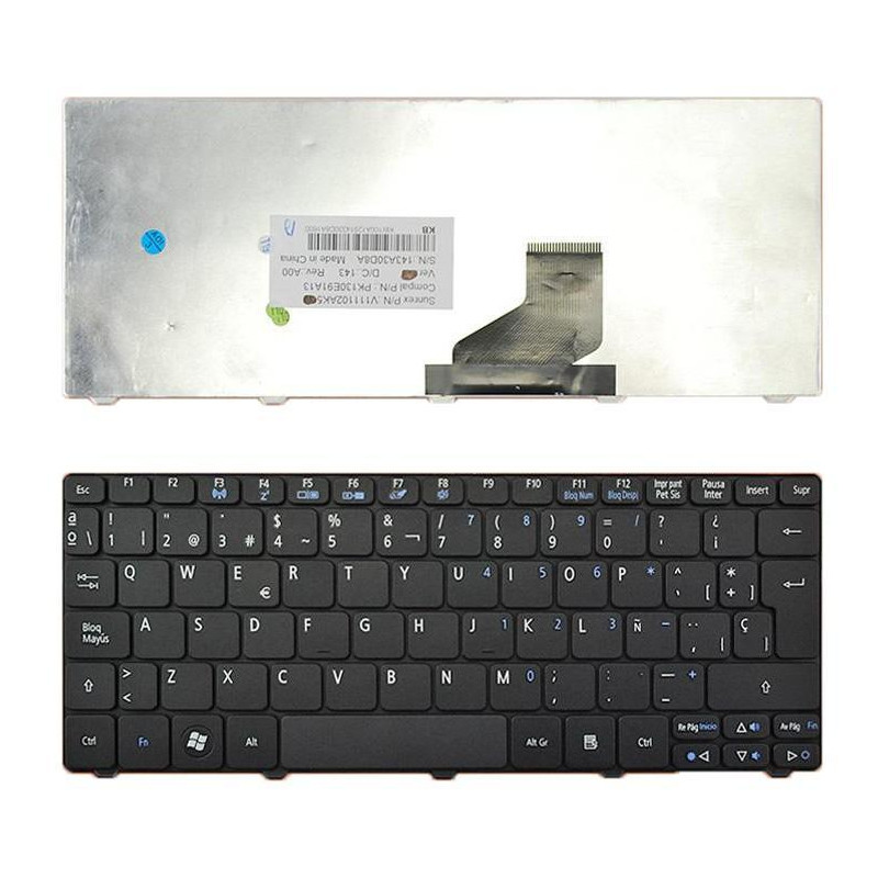 TASTATUR FÜR ACER ASPIRE ONE D255 D260 521 533 532H AO532 LAPTOP AO532