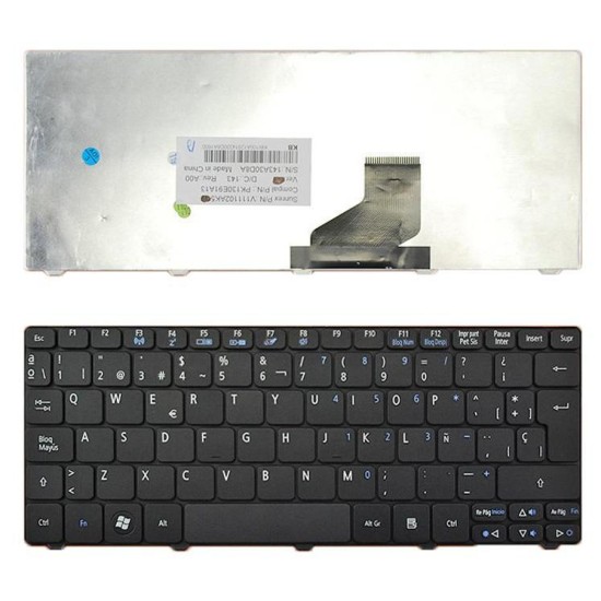 TASTATUR FÜR ACER ASPIRE ONE D255 D260 521 533 532H AO532 LAPTOP AO532