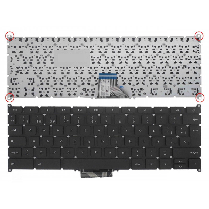 TASTATUR FÜR LAPTOP ACER CHROMEBOOK C720 C720P C730 C730E C740 C810