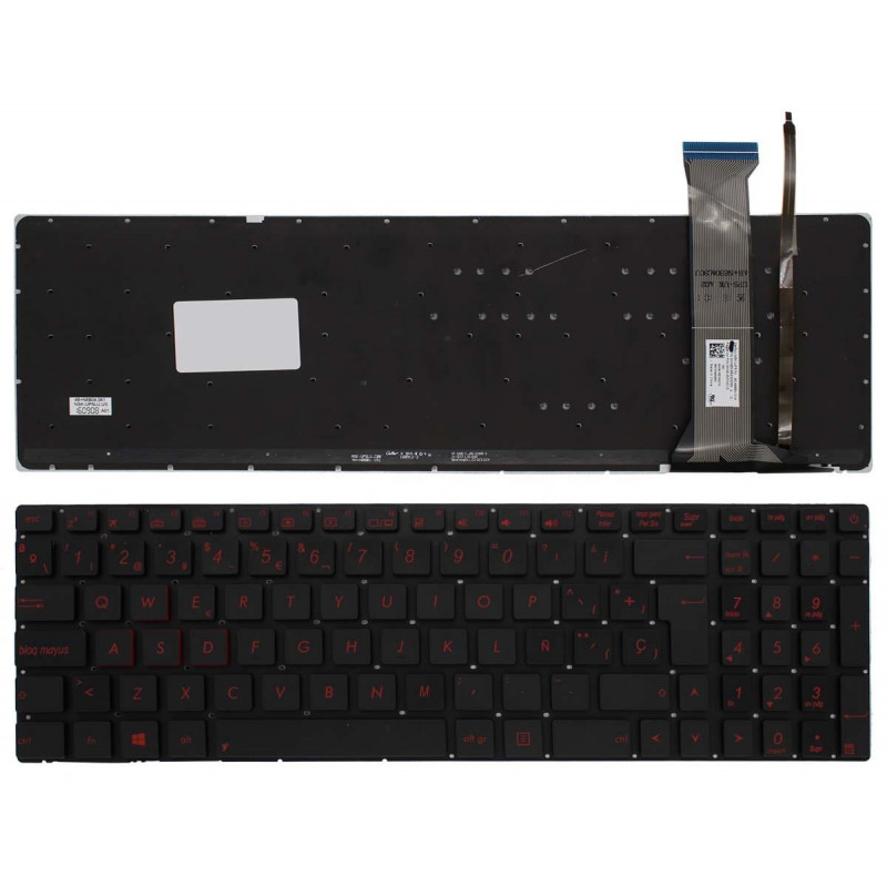 NOTEBOOK-TASTATUR ASUS GL552 GL552J GL552JX GL552JX