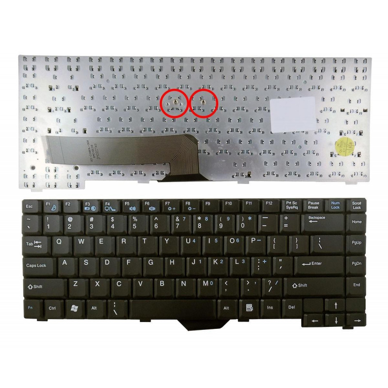 TASTATUR FÜR LAPTOP FUJITSU SIEMENS AMILO A1667G A3667G M1437G M1439G M3438G PI1536