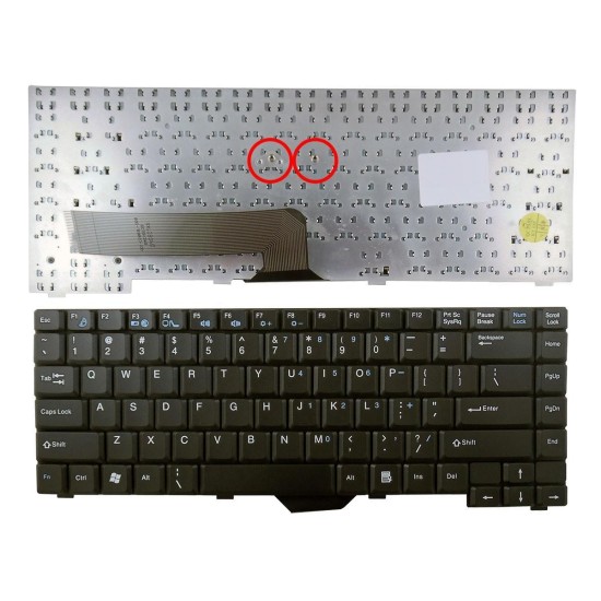 TASTATUR FÜR LAPTOP FUJITSU SIEMENS AMILO A1667G A3667G M1437G M1439G M3438G PI1536