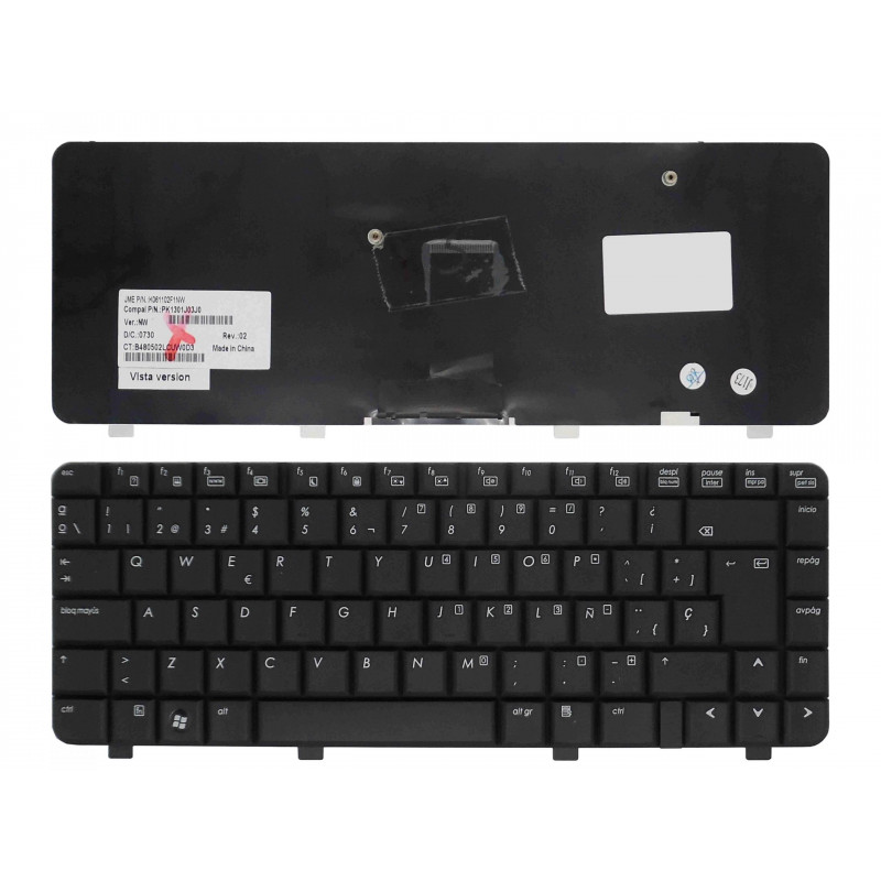 TASTATUR FÜR LAPTOP HP COMPAQ 510 PK1301J03J0