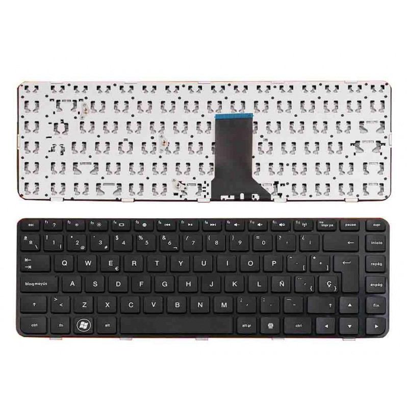 TASTATUR FÜR NOTEBOOK HP PAVILION DM4-1000 DV5-2000 HT1BV 598891-001 9Z.N4FBV.101 6037B0049701 606883-001