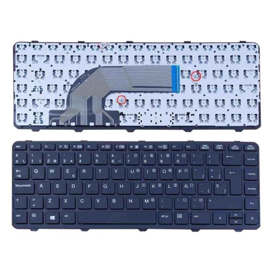 TASTATUR FÜR LAPTOP HP PROBOOK 440 G0 440 G1 445 G1