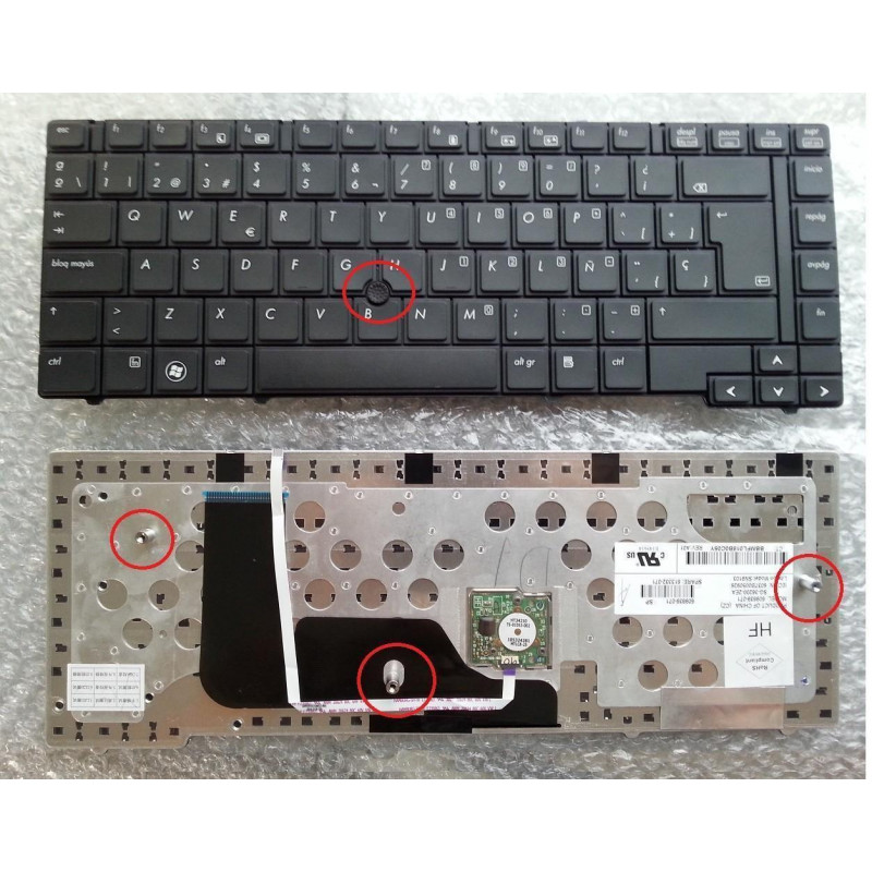 TASTATUR FÜR LAPTOP HP PROBOOK 6440B 6445B 6450B 6455B MIT POINTSTICK 9Z.N2W82.N0S