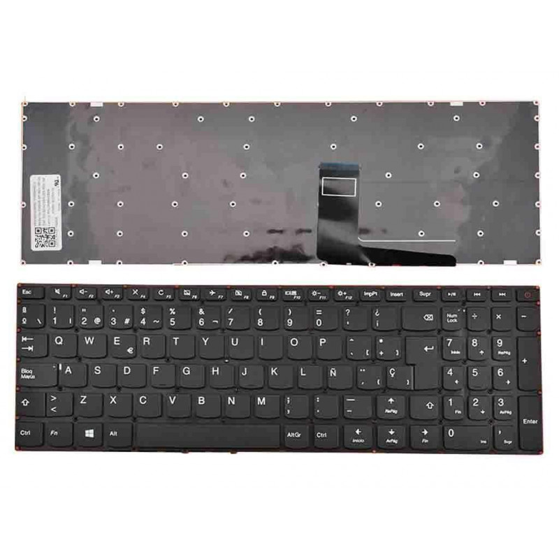 LENOVO IDEAPAD 110-15ACL 110-15AST 110-15IBR SCHWARZ LAPTOP-TASTATUR 110-15ACL 110-15IBR SCHWARZ