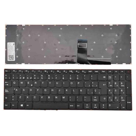 LENOVO IDEAPAD 110-15ACL 110-15AST 110-15IBR SCHWARZ LAPTOP-TASTATUR 110-15ACL 110-15IBR SCHWARZ